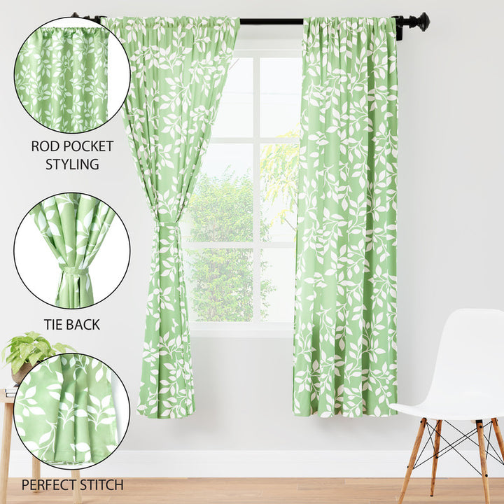 polyester window curtains