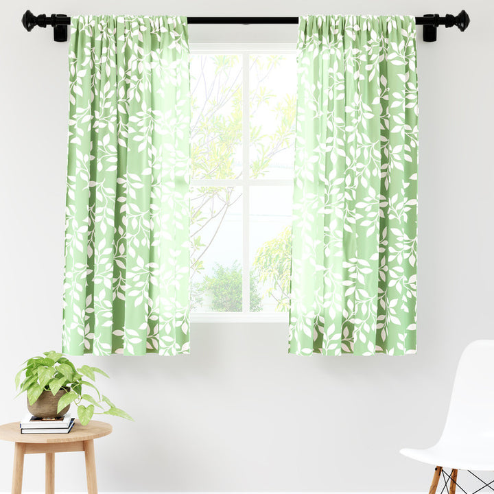 polyester window curtains