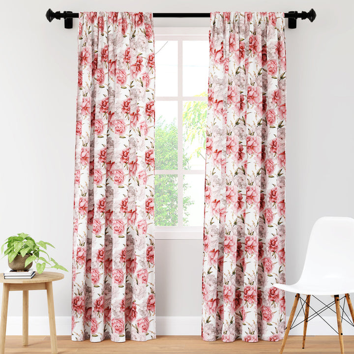 polyester long door curtains