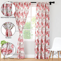 polyester long door curtains