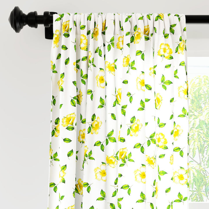 polyester long door curtains