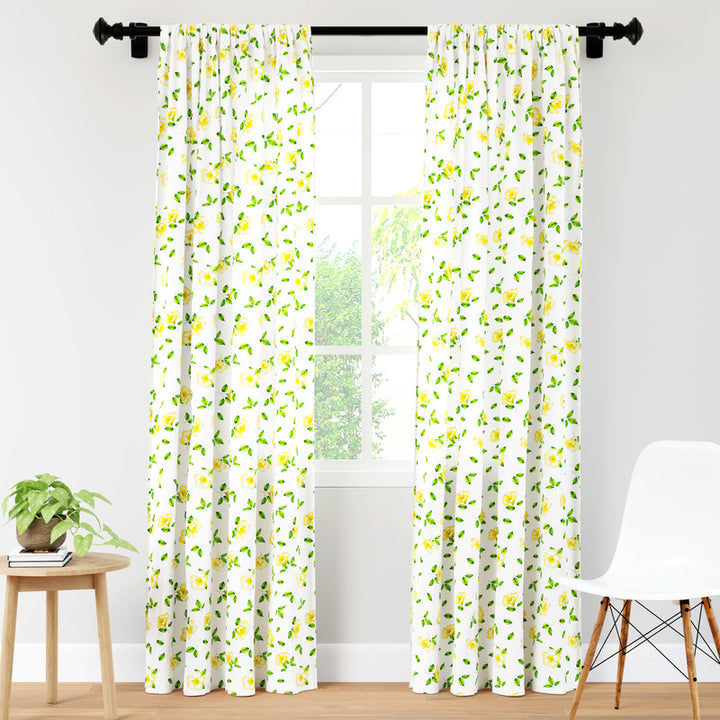 polyester long door curtains