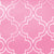 Blackout Polyester Trellis Pink Curtain (Pack of 2)
