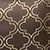 Blackout Polyester Trellis coffee Curtain (Pack of 2)
