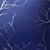 Blackout Polyester Twigs Navy Curtain (Pack of 2)