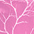 Blackout Polyester Twigs Pink Curtain (Pack of 2)