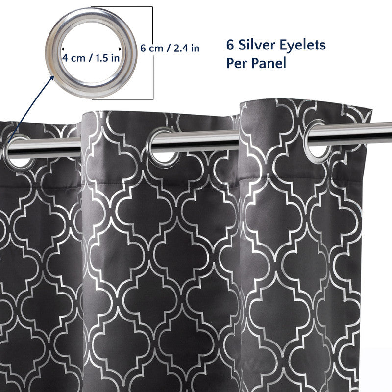 blackout polyester door curtains