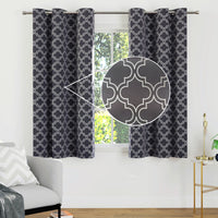 blackout polyester window curtains