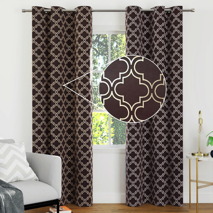 blackout polyester door curtains