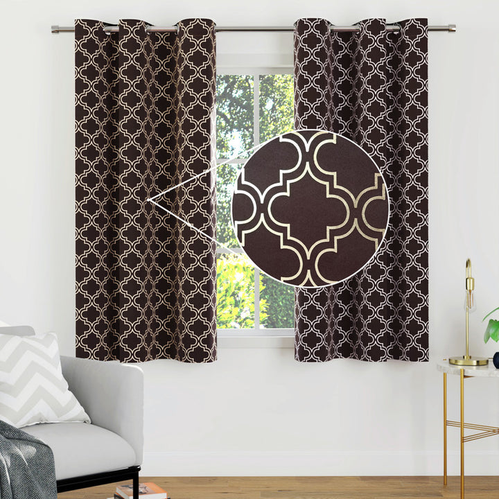 blackout polyester window curtains