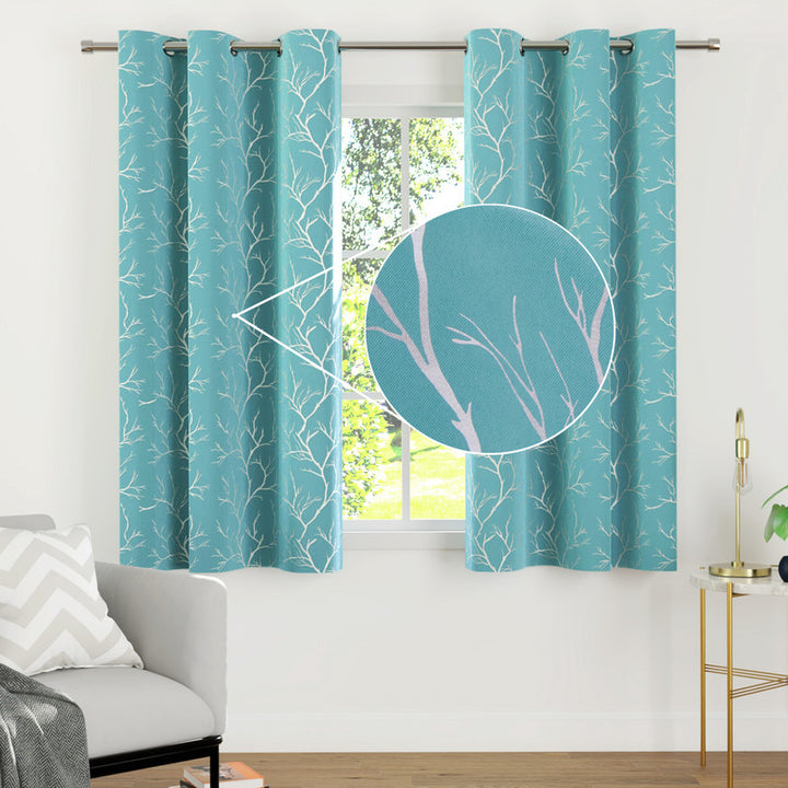 blackout polyester window curtains