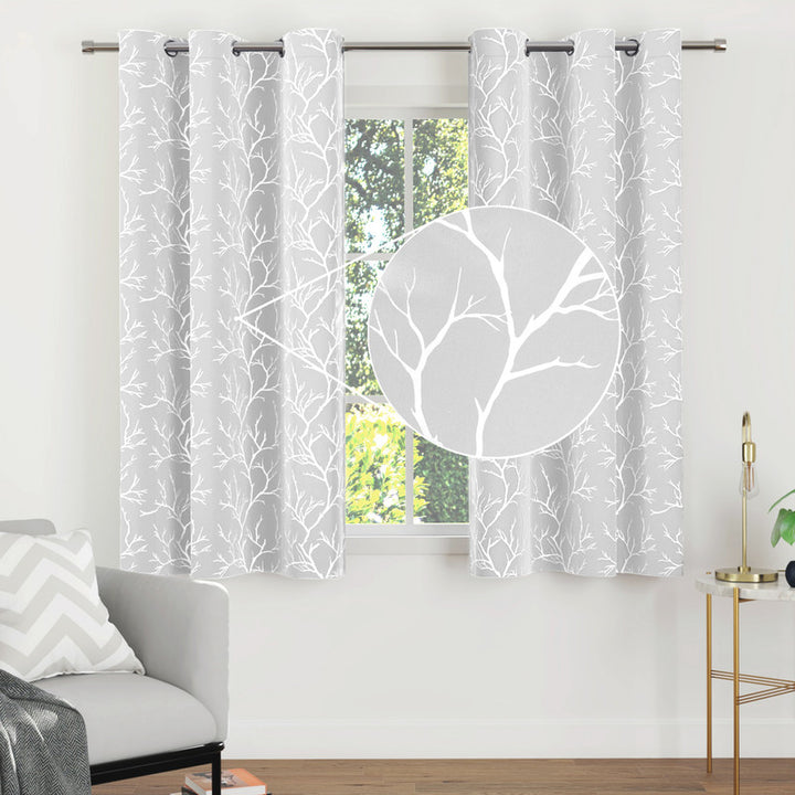 blackout polyester window curtains