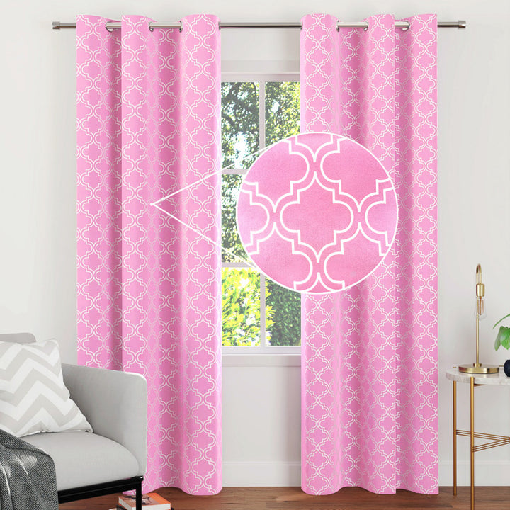 blackout polyester door curtains