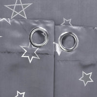 blackout polyester long door curtains