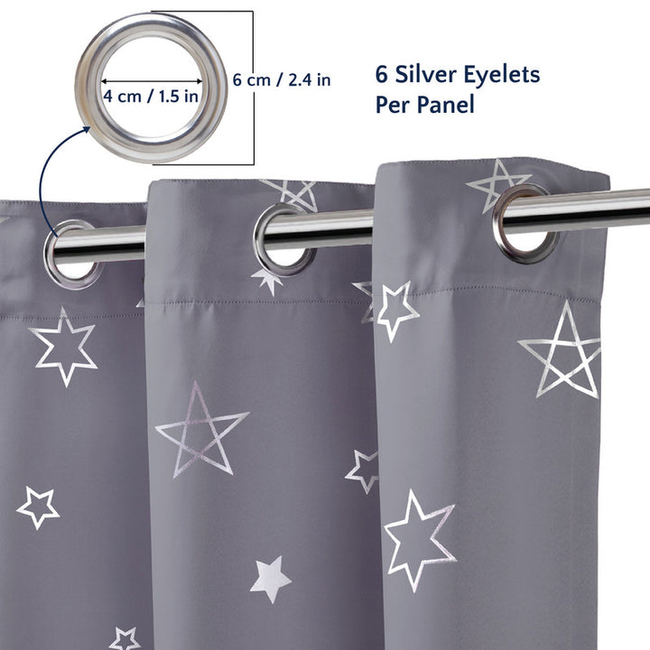 blackout polyester long door curtains