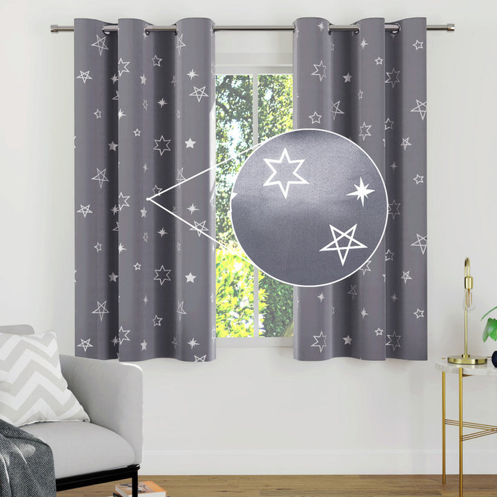 blackout polyester window curtains