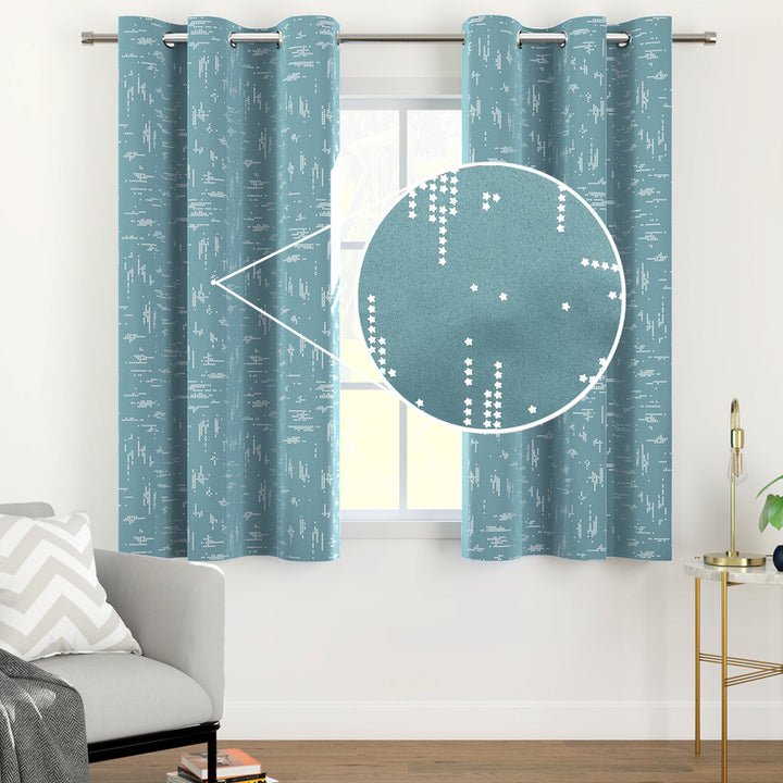 blackout polyester window curtains