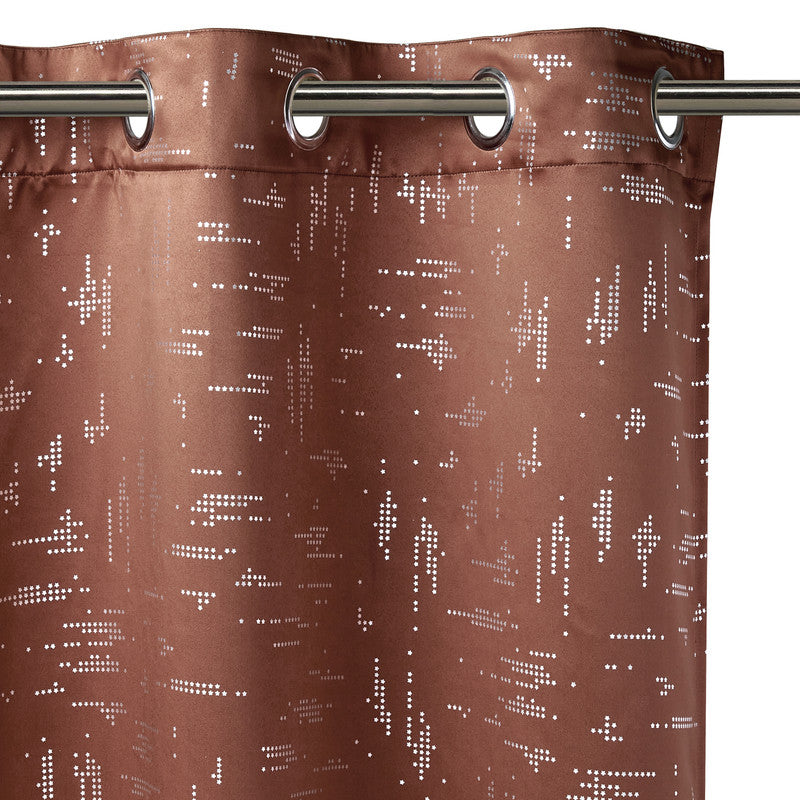blackout polyester long door curtains