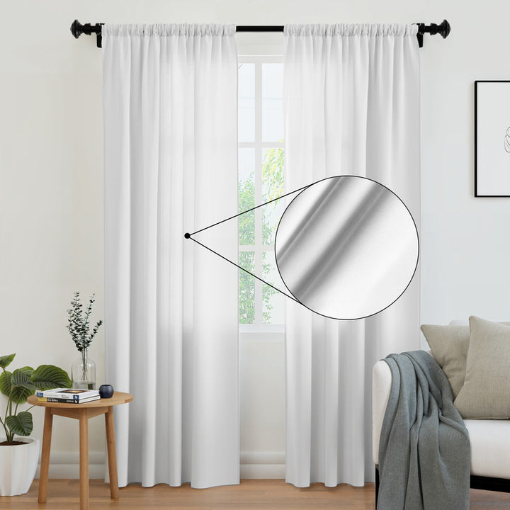 polyester long door curtain