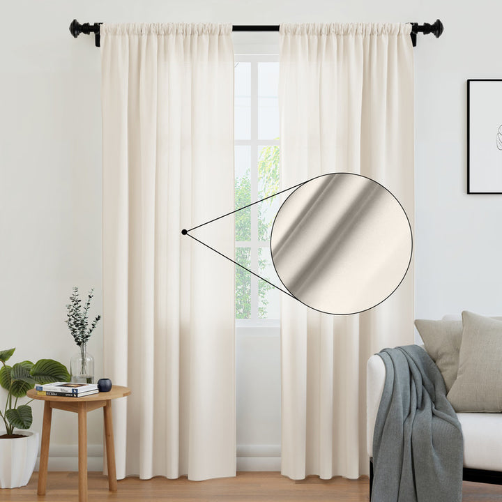 polyester long door curtain