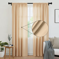 polyester long door curtain