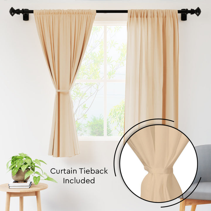 polyester window curtain