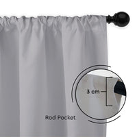 polyester long door curtain