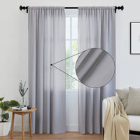 polyester long door curtain