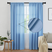 polyester long door curtain