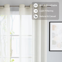 cotton long door curtains