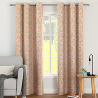 blackout polyester long door curtains