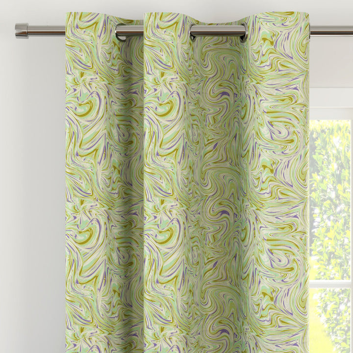 blackout polyester long door curtains