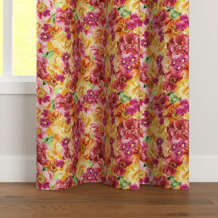 blackout polyester long door curtains