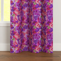 blackout polyester long door curtains