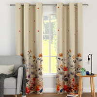 blackout polyester door curtains