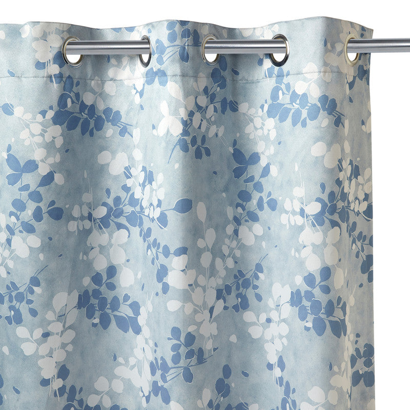 blackout polyester long door curtains