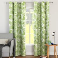 blackout polyester long door curtains