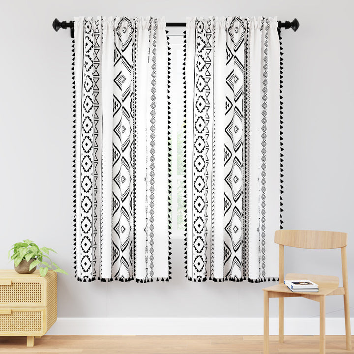 polyester window curtains