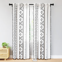 polyester long door curtains