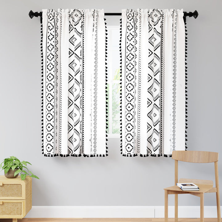 polyester window curtains