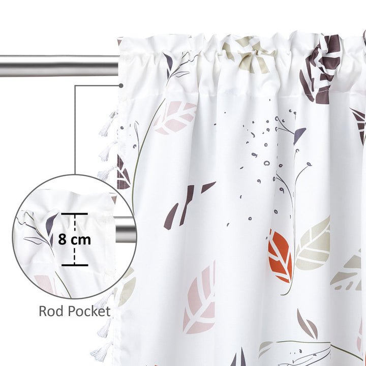 polyester long door curtains