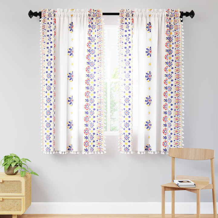 polyester window curtains