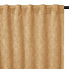 Embossed Velvet Gold Curtain