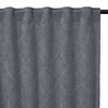 Embossed Velvet Grey Curtain