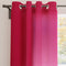 Canvas Hot Pink Curtain (Pack of 1)