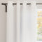 Canvas White Curtain (Pack of 1)
