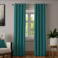 cotton long door curtain