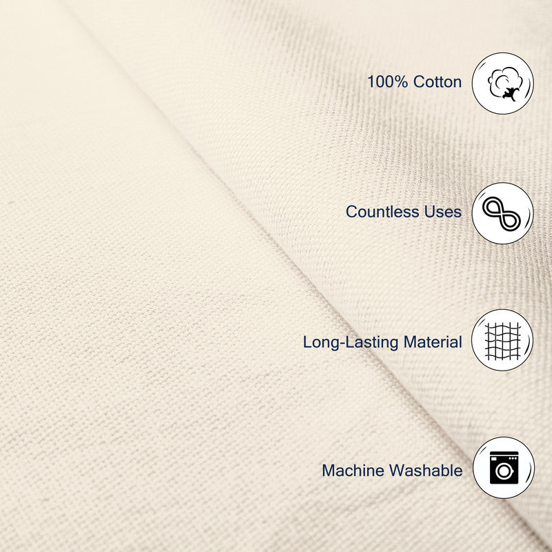 cotton long door curtain
