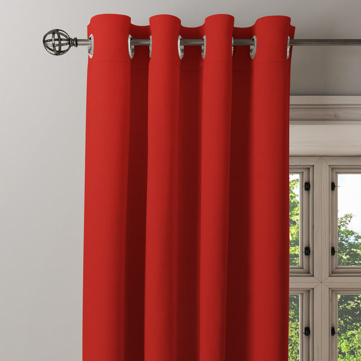 cotton long door curtain