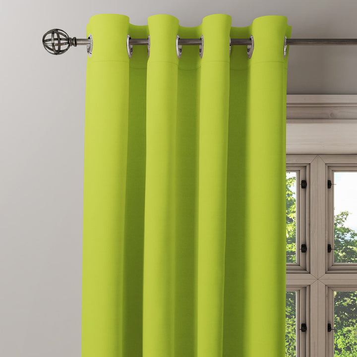 cotton long door curtain